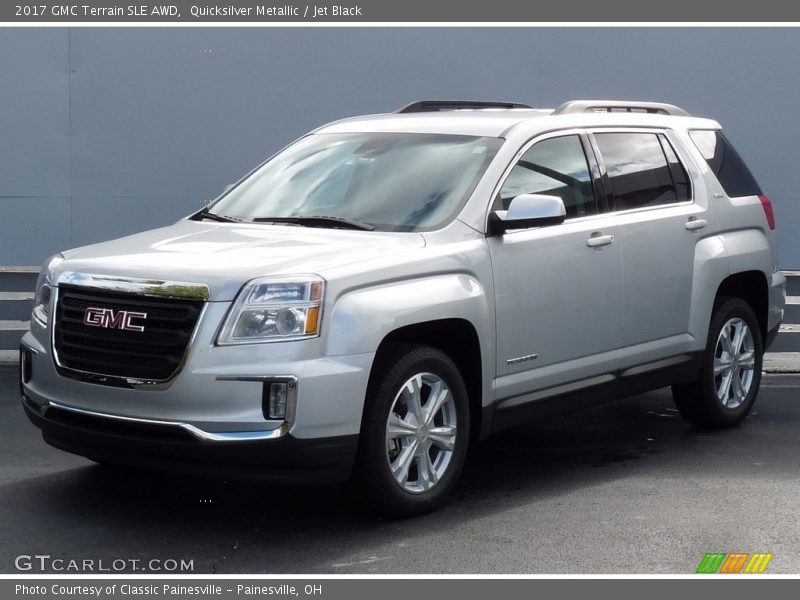 Quicksilver Metallic / Jet Black 2017 GMC Terrain SLE AWD