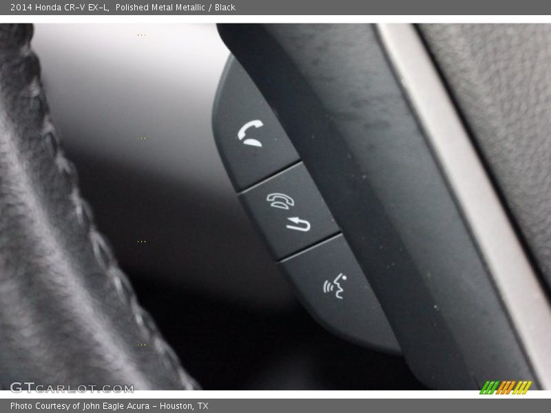 Polished Metal Metallic / Black 2014 Honda CR-V EX-L