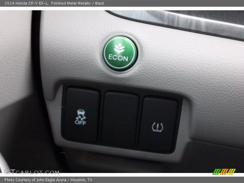 Polished Metal Metallic / Black 2014 Honda CR-V EX-L