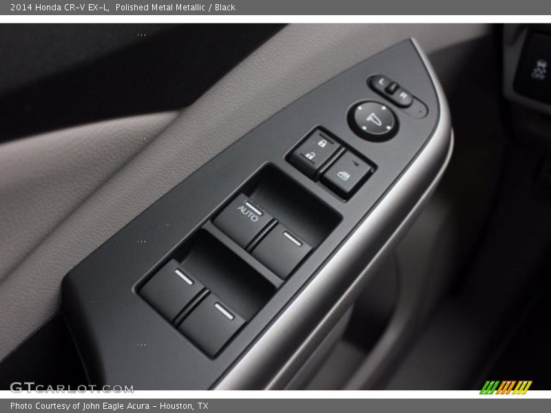 Polished Metal Metallic / Black 2014 Honda CR-V EX-L