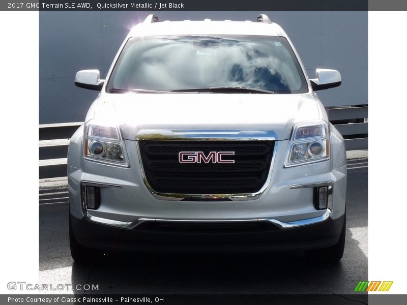 Quicksilver Metallic / Jet Black 2017 GMC Terrain SLE AWD