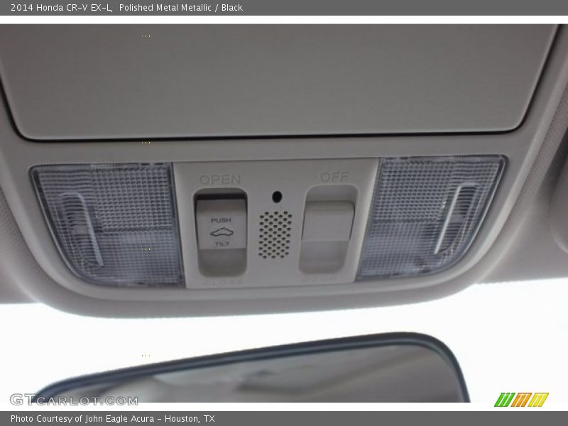 Polished Metal Metallic / Black 2014 Honda CR-V EX-L