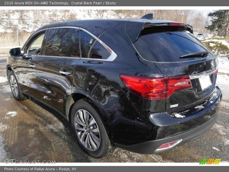 Crystal Black Pearl / Ebony 2016 Acura MDX SH-AWD Technology