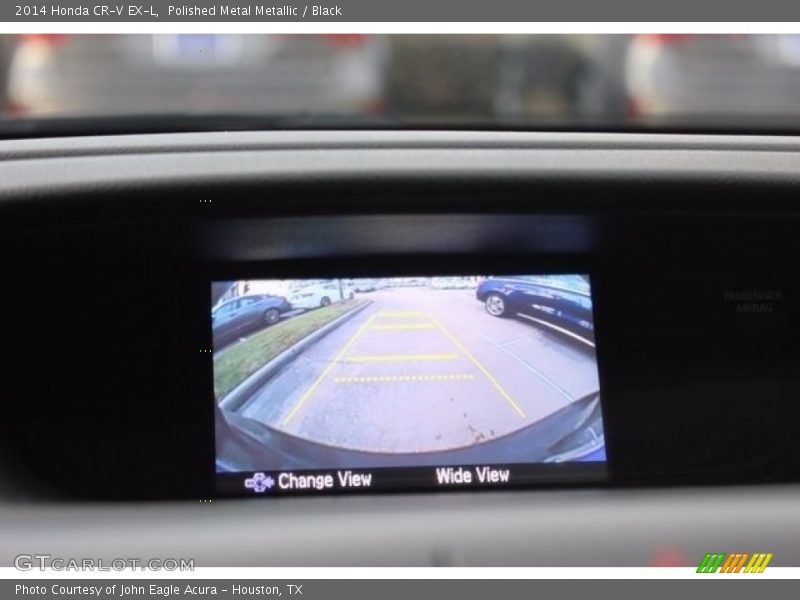 Polished Metal Metallic / Black 2014 Honda CR-V EX-L