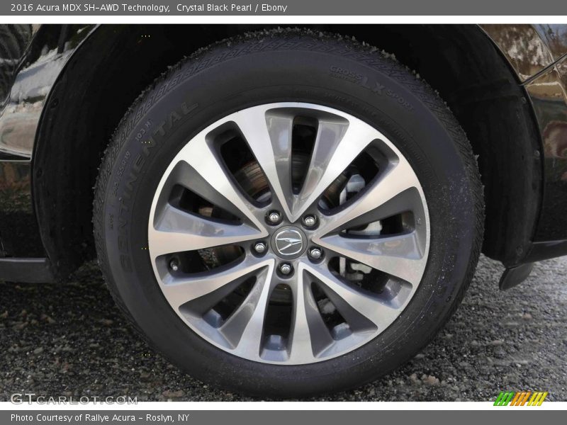 Crystal Black Pearl / Ebony 2016 Acura MDX SH-AWD Technology