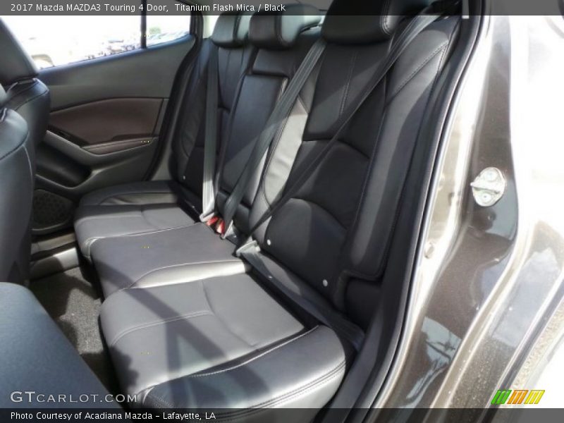 Titanium Flash Mica / Black 2017 Mazda MAZDA3 Touring 4 Door