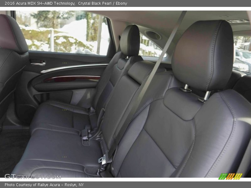 Crystal Black Pearl / Ebony 2016 Acura MDX SH-AWD Technology