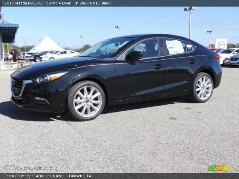 Jet Black Mica / Black 2017 Mazda MAZDA3 Touring 4 Door