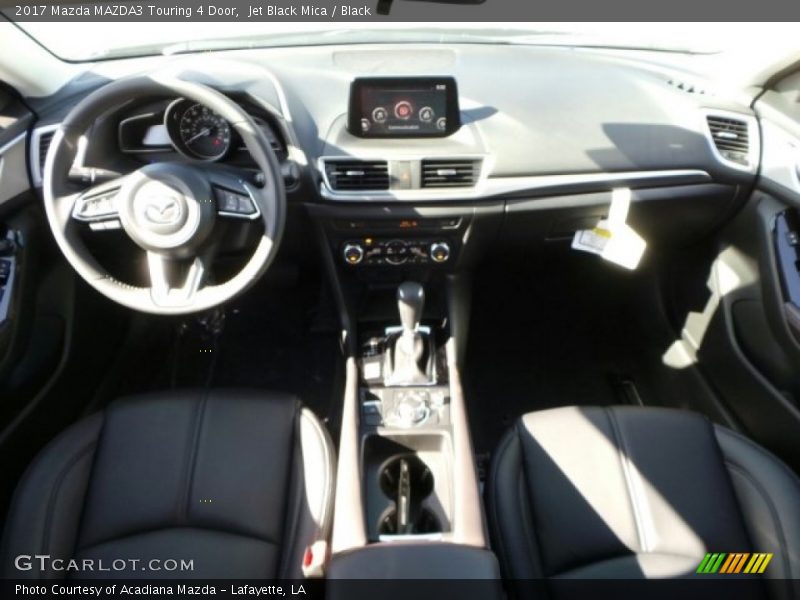 Jet Black Mica / Black 2017 Mazda MAZDA3 Touring 4 Door