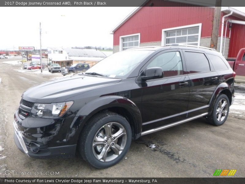 Pitch Black / Black 2017 Dodge Journey Crossroad AWD