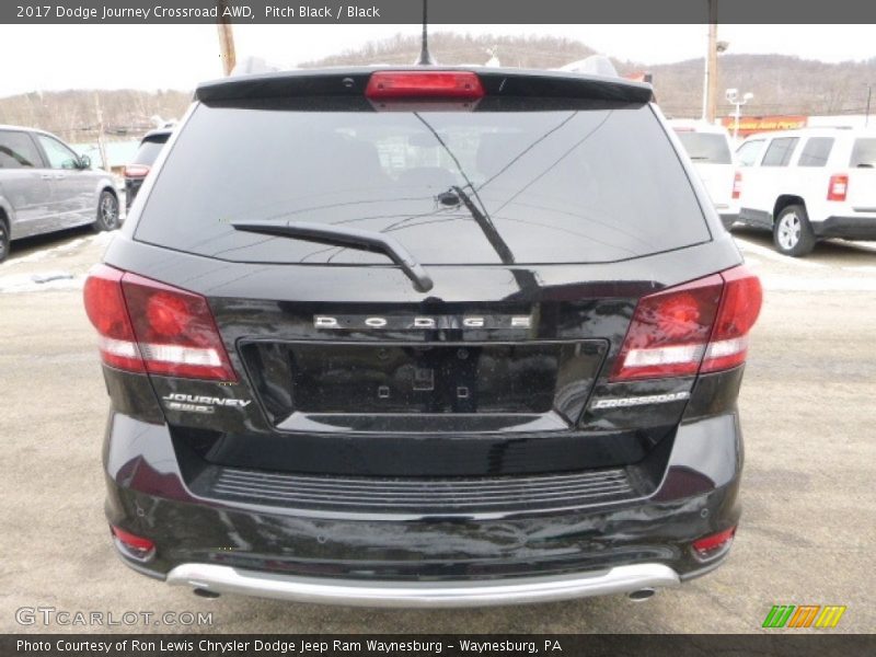 Pitch Black / Black 2017 Dodge Journey Crossroad AWD