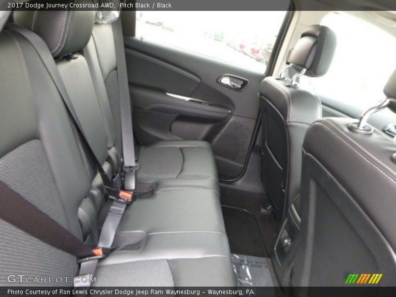 Pitch Black / Black 2017 Dodge Journey Crossroad AWD