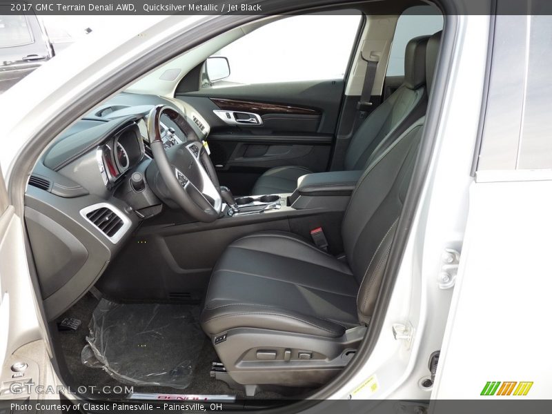 Front Seat of 2017 Terrain Denali AWD