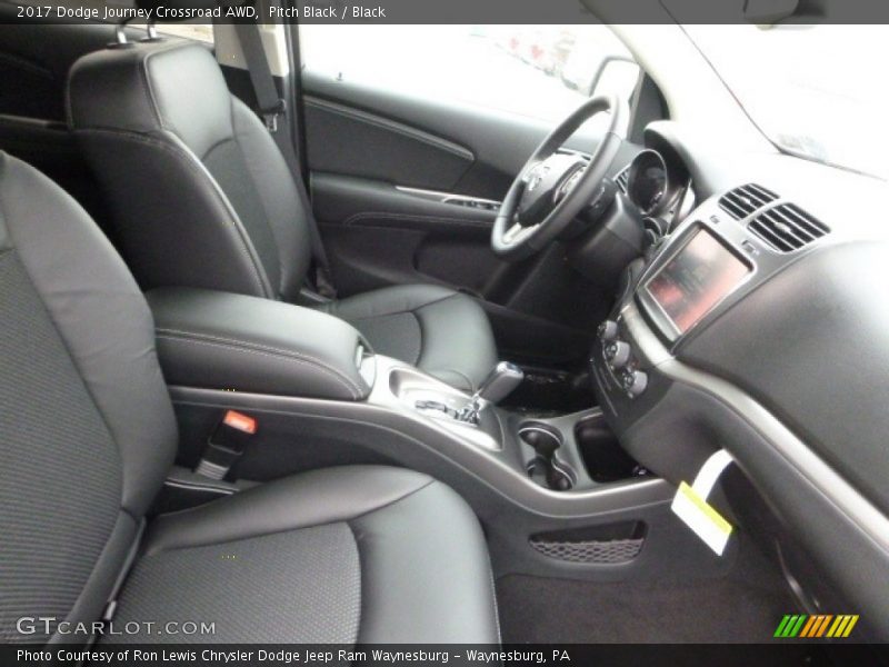 Pitch Black / Black 2017 Dodge Journey Crossroad AWD