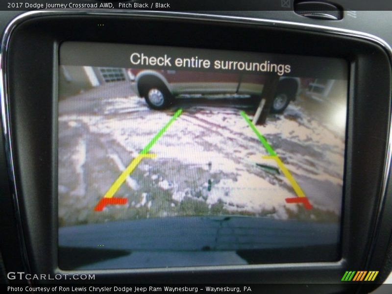 Pitch Black / Black 2017 Dodge Journey Crossroad AWD