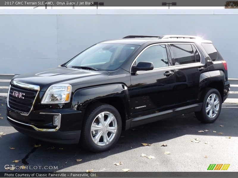 Onyx Black / Jet Black 2017 GMC Terrain SLE AWD