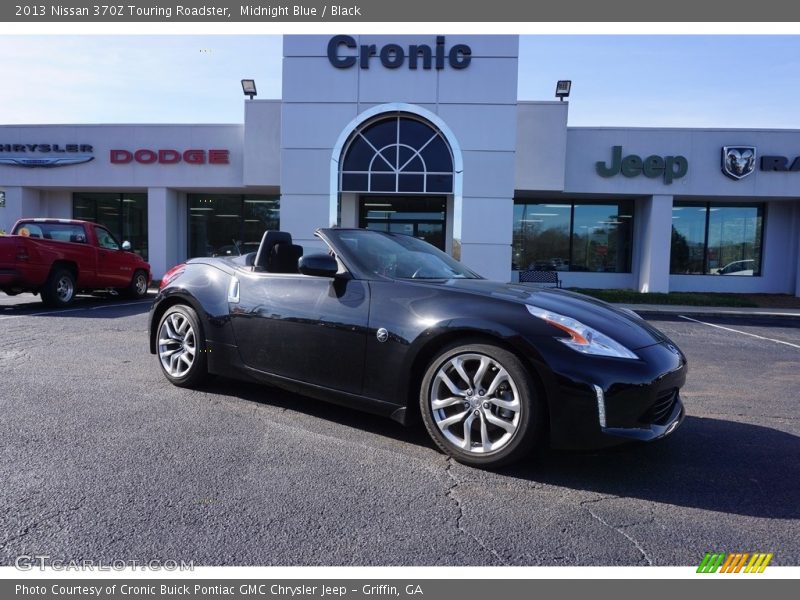 Midnight Blue / Black 2013 Nissan 370Z Touring Roadster