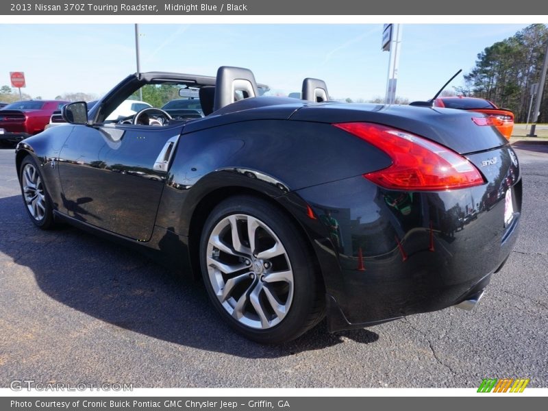Midnight Blue / Black 2013 Nissan 370Z Touring Roadster