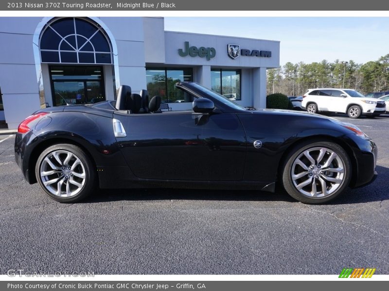 Midnight Blue / Black 2013 Nissan 370Z Touring Roadster