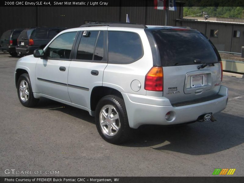 Silver Mist Metallic / Light Gray 2008 GMC Envoy SLE 4x4