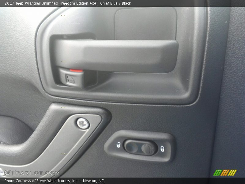 Chief Blue / Black 2017 Jeep Wrangler Unlimited Freedom Edition 4x4