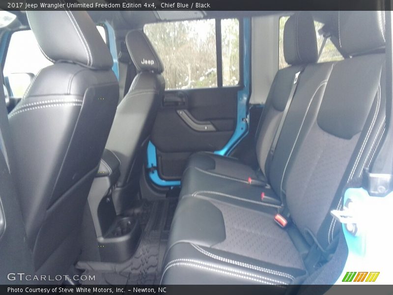 Chief Blue / Black 2017 Jeep Wrangler Unlimited Freedom Edition 4x4