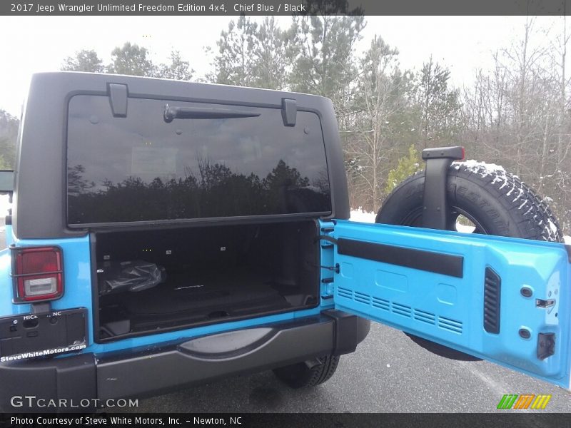 Chief Blue / Black 2017 Jeep Wrangler Unlimited Freedom Edition 4x4