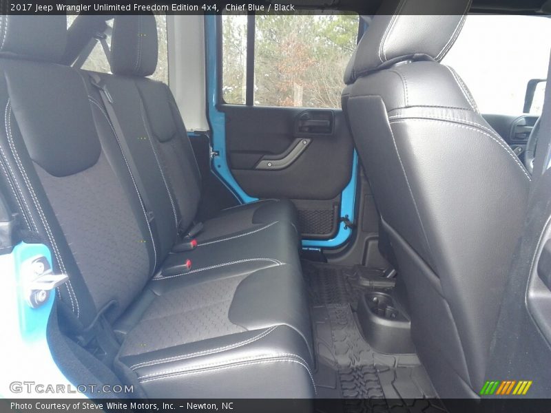 Chief Blue / Black 2017 Jeep Wrangler Unlimited Freedom Edition 4x4