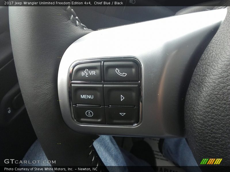 Chief Blue / Black 2017 Jeep Wrangler Unlimited Freedom Edition 4x4