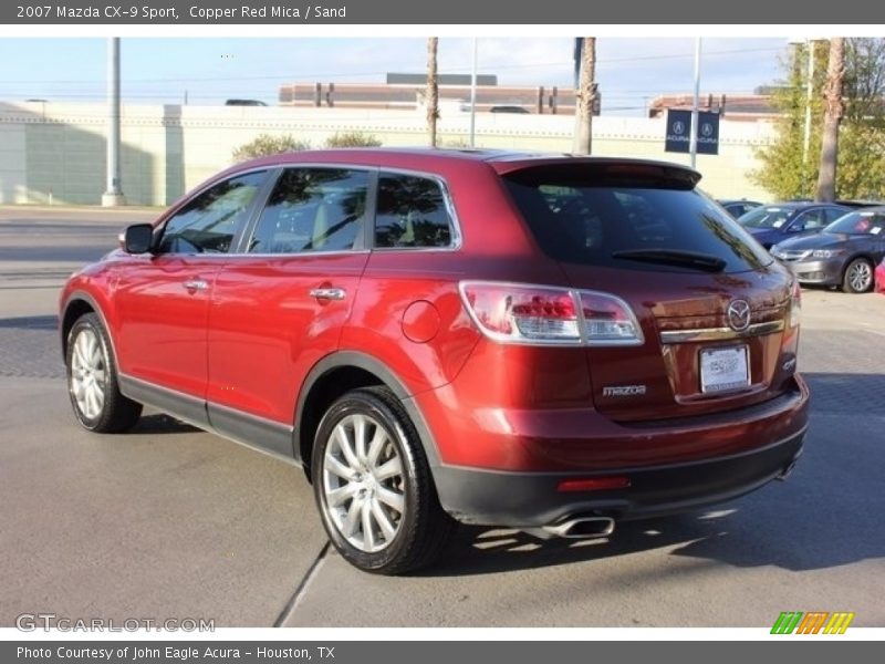 Copper Red Mica / Sand 2007 Mazda CX-9 Sport