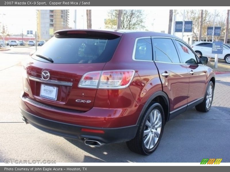 Copper Red Mica / Sand 2007 Mazda CX-9 Sport