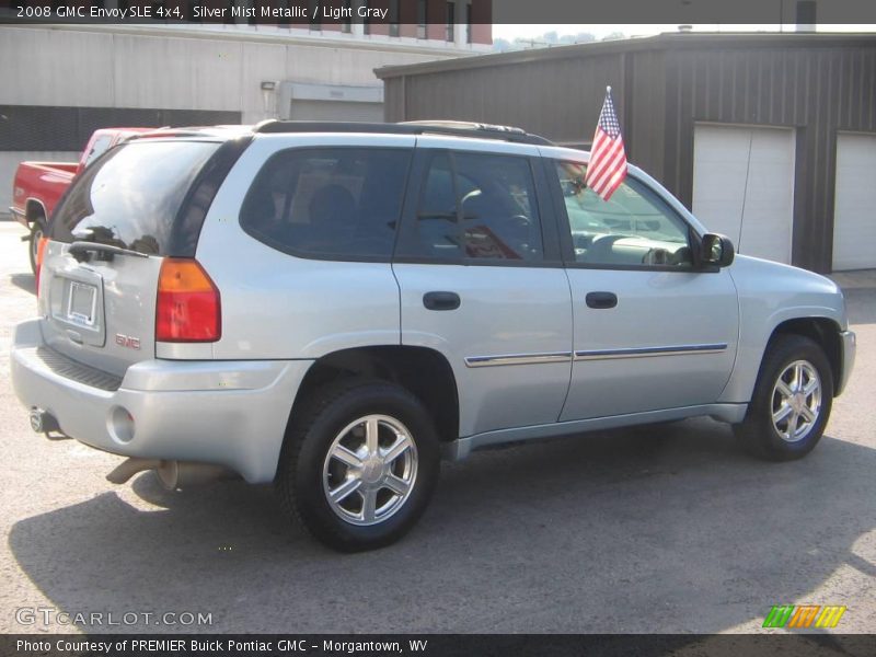 Silver Mist Metallic / Light Gray 2008 GMC Envoy SLE 4x4