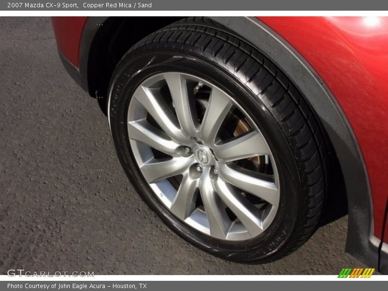 Copper Red Mica / Sand 2007 Mazda CX-9 Sport