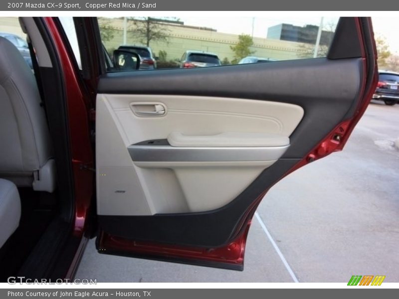 Copper Red Mica / Sand 2007 Mazda CX-9 Sport