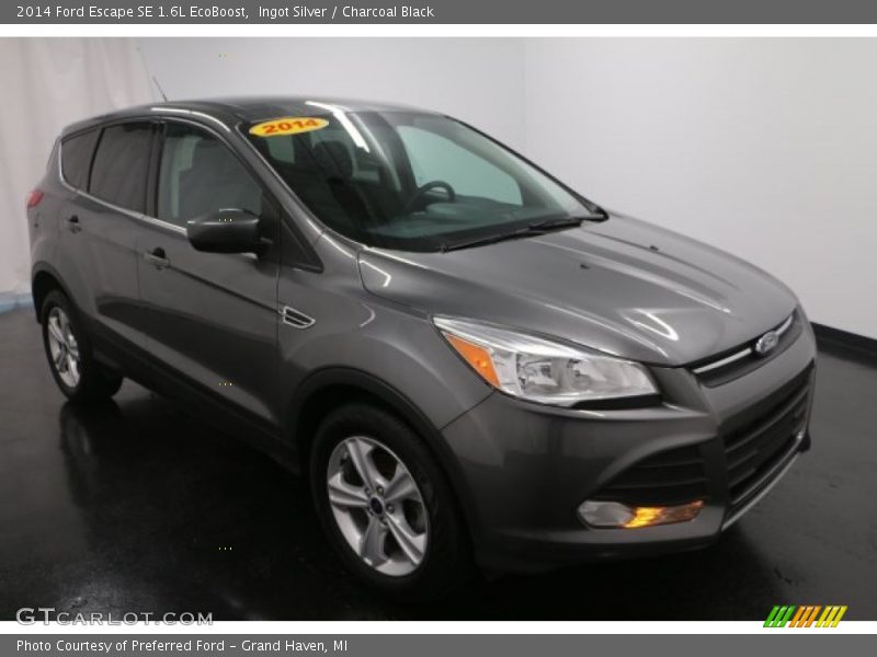 Ingot Silver / Charcoal Black 2014 Ford Escape SE 1.6L EcoBoost