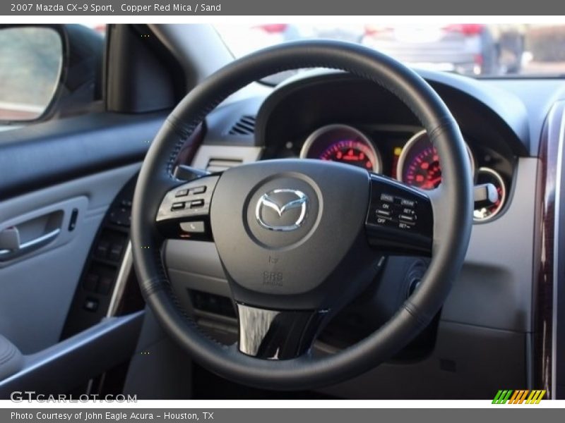 Copper Red Mica / Sand 2007 Mazda CX-9 Sport