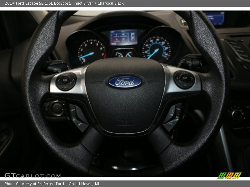 Ingot Silver / Charcoal Black 2014 Ford Escape SE 1.6L EcoBoost