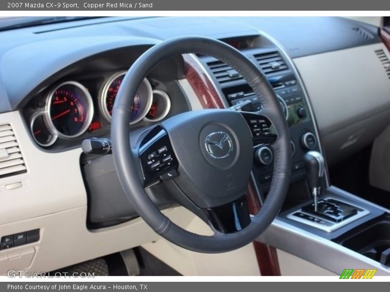 Copper Red Mica / Sand 2007 Mazda CX-9 Sport