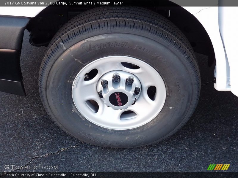 Summit White / Medium Pewter 2017 GMC Savana Van 3500 Cargo