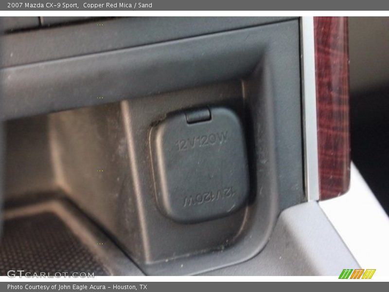 Copper Red Mica / Sand 2007 Mazda CX-9 Sport