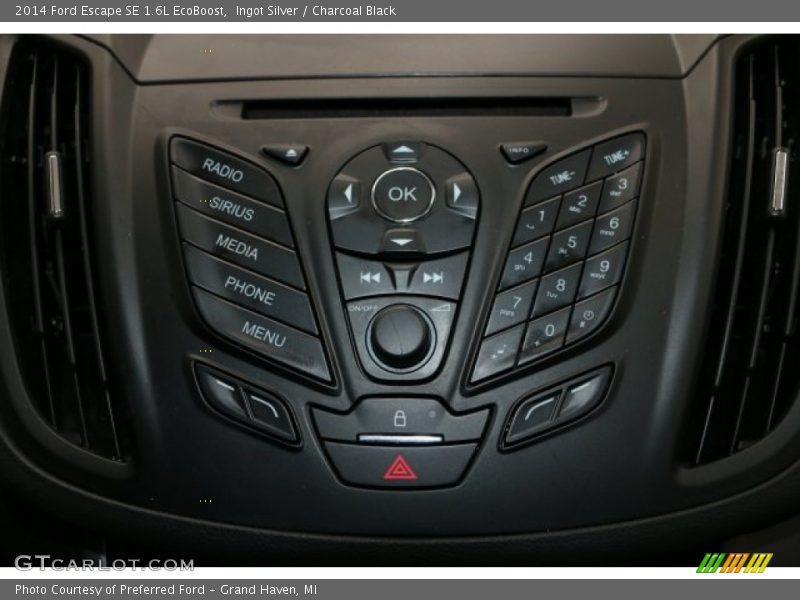 Ingot Silver / Charcoal Black 2014 Ford Escape SE 1.6L EcoBoost
