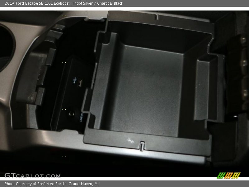 Ingot Silver / Charcoal Black 2014 Ford Escape SE 1.6L EcoBoost