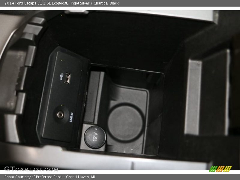 Ingot Silver / Charcoal Black 2014 Ford Escape SE 1.6L EcoBoost