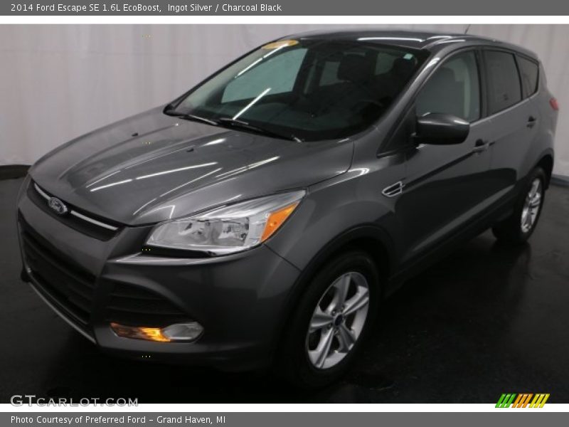 Ingot Silver / Charcoal Black 2014 Ford Escape SE 1.6L EcoBoost