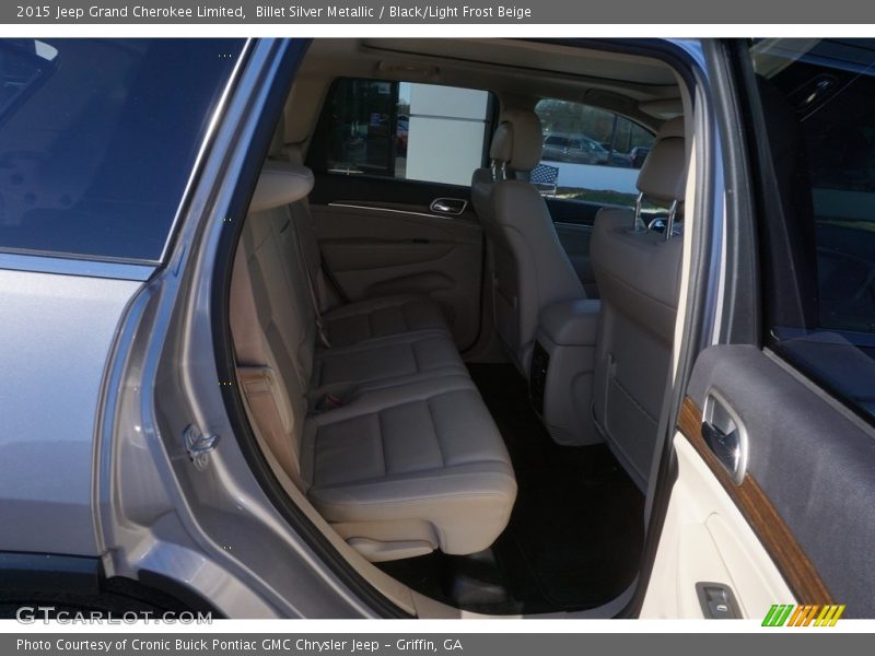 Billet Silver Metallic / Black/Light Frost Beige 2015 Jeep Grand Cherokee Limited