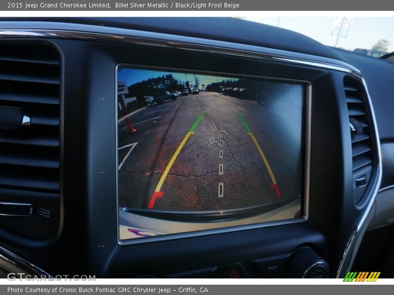 Billet Silver Metallic / Black/Light Frost Beige 2015 Jeep Grand Cherokee Limited