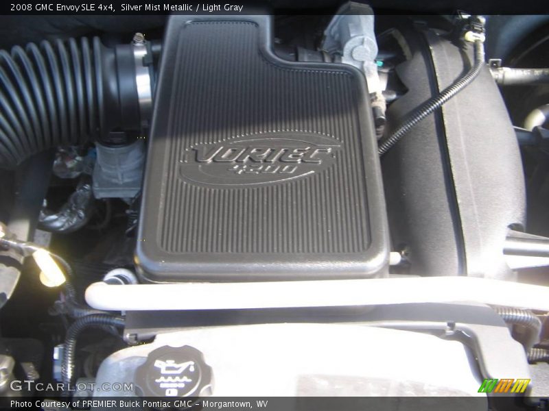 Silver Mist Metallic / Light Gray 2008 GMC Envoy SLE 4x4