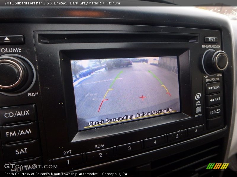 Dark Gray Metallic / Platinum 2011 Subaru Forester 2.5 X Limited
