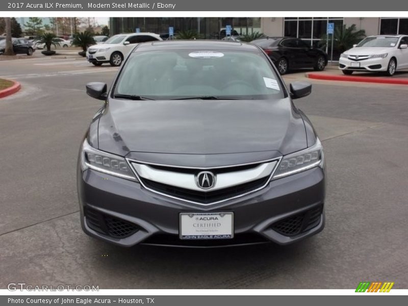 Modern Steel Metallic / Ebony 2017 Acura ILX Premium