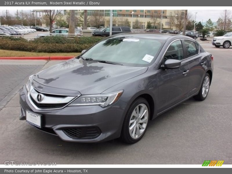 Modern Steel Metallic / Ebony 2017 Acura ILX Premium